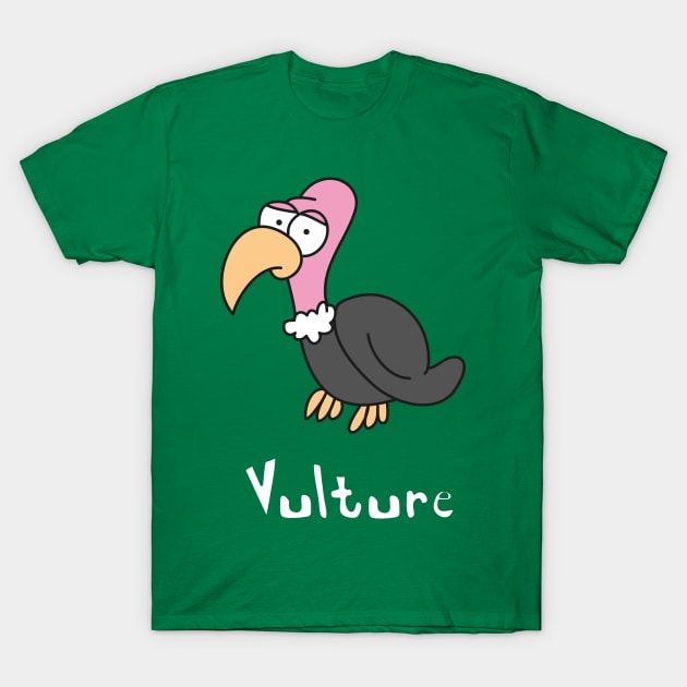 Vulture T-Shirt by ptdoodles